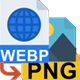 WEBP to PNG Converter